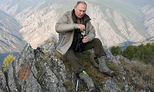 Как горный орел на вершине Кавказа… Пропаганда эпохи позднего Путина
