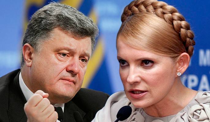 Тимошенко готова порвать Порошенко
