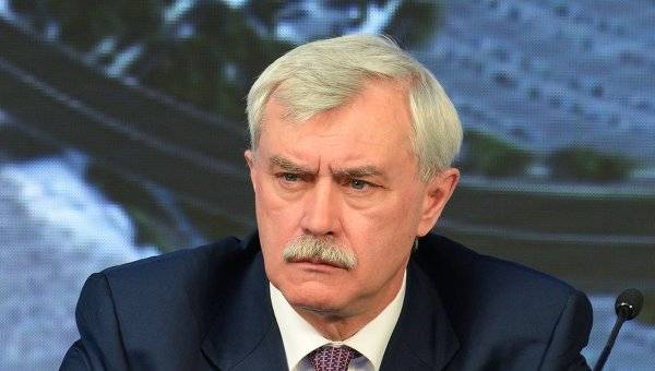 Губернатор Санкт-Петербурга Георгий Полтавченко подал в отставку