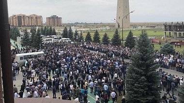 Политический бунт в Ингушетии