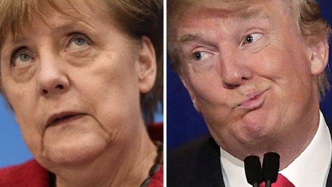 Что Гитлер думает о Меркель и Трампе