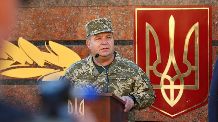 Что изменит отставка Полторока с поста главы Минобороны Украины