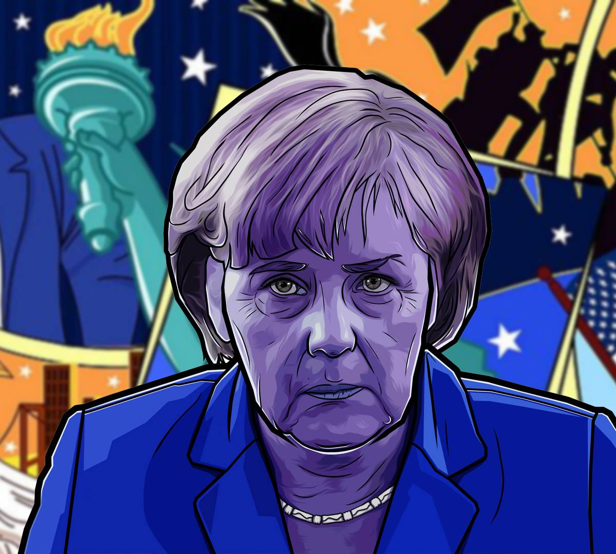 Меркель больше не скрывает что работает на США