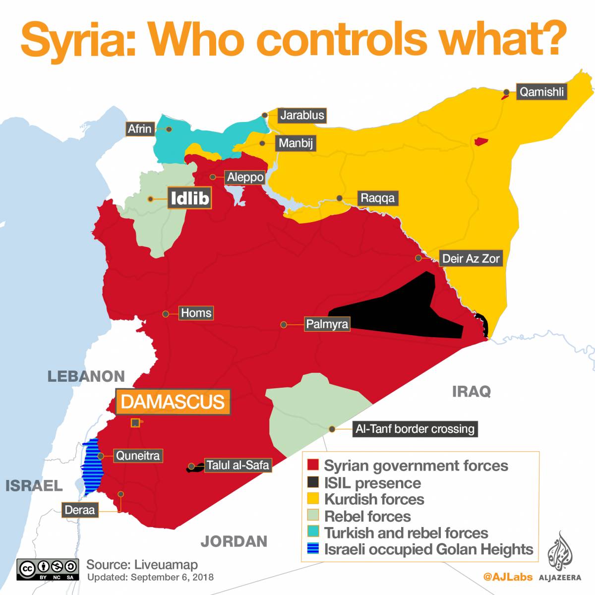Кто разделил Сирию?