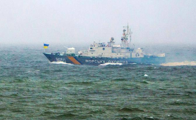 Киев будет преследовать российские корабли «по горячим следам»