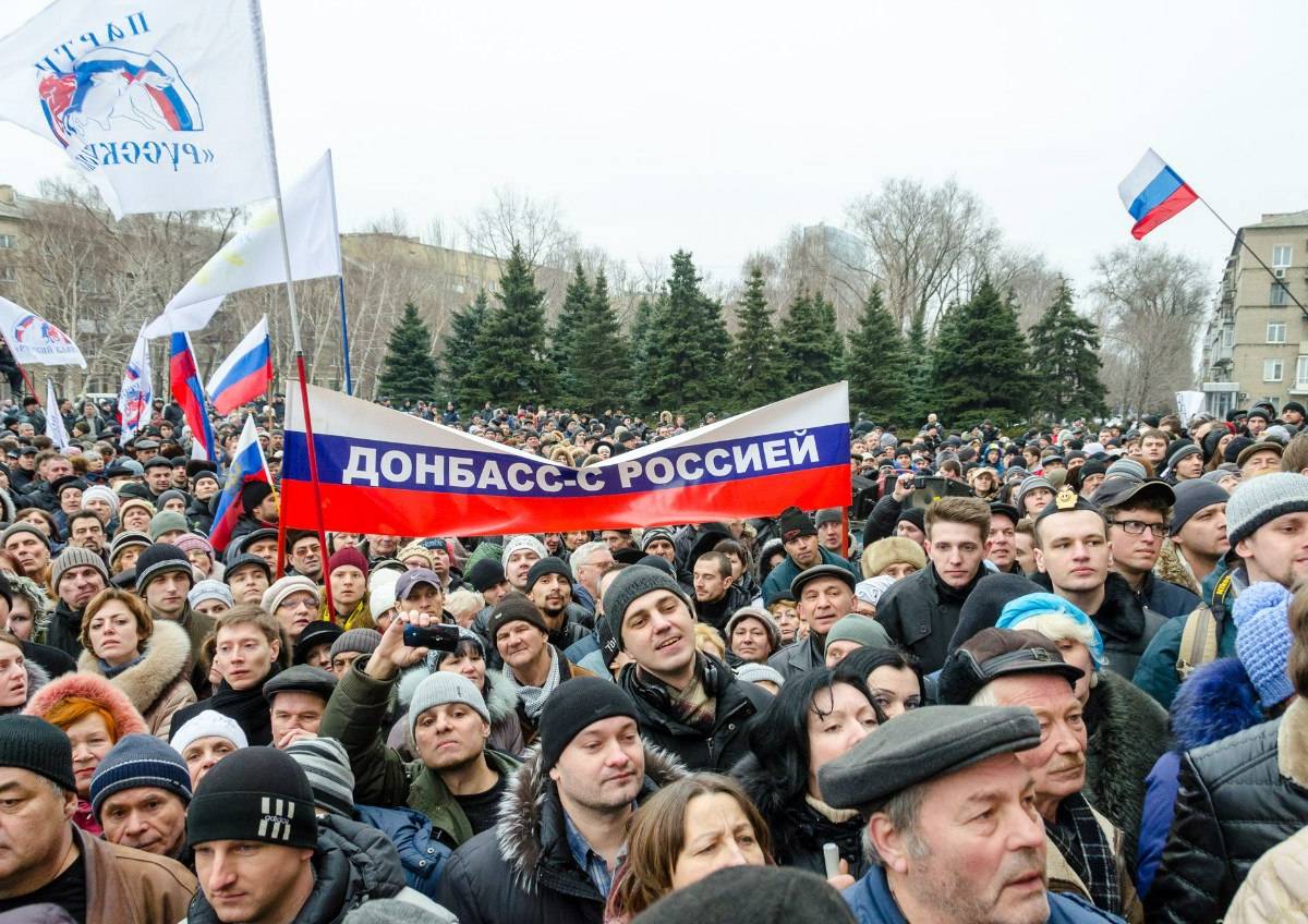 "Донбасс и Россия едины, и никто не в силах нас разъединить"