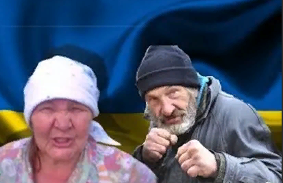 На Украине люди готовы разорвать друг друга за бесплатную еду