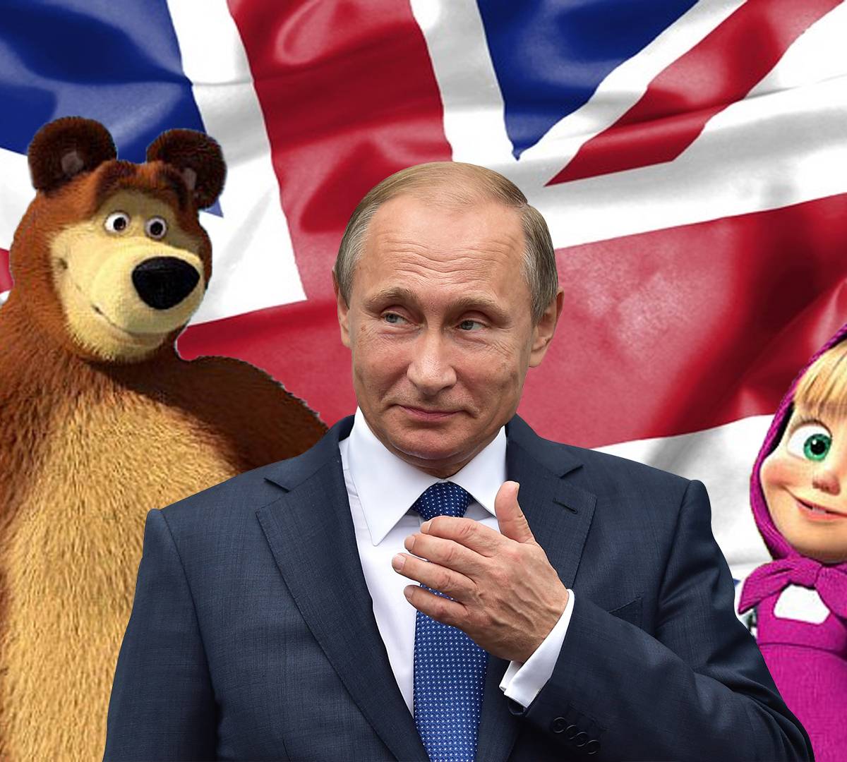 Мультсериал «Маша и Медведь» тайное оружие Путина