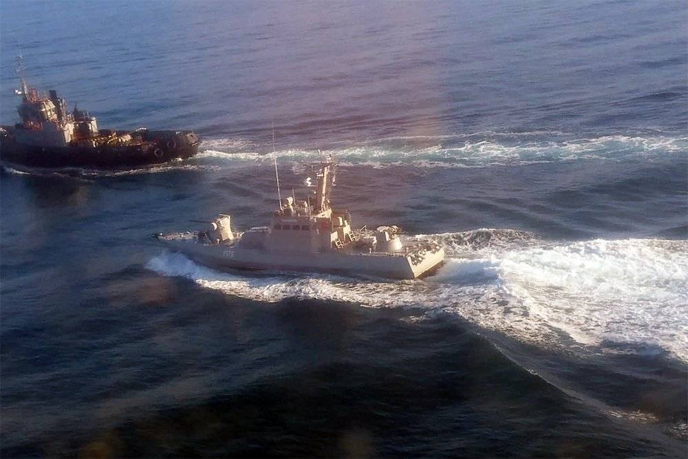 Демарш ВМФ Украины - выполнение приказа западного хозяина