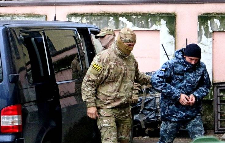 12 украинских моряков арестованы и взяты под стражу в Крыму