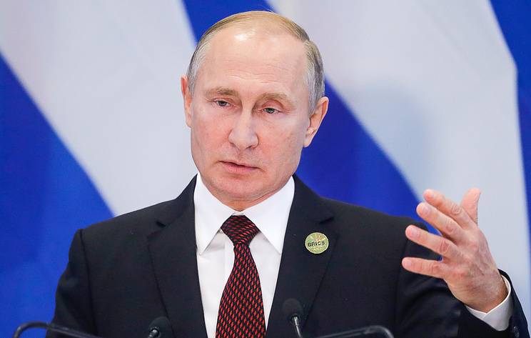 Путин призвал США отказаться от политики односторонних санкций