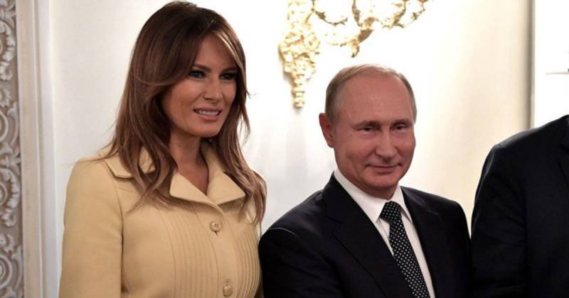 Путин защитил жену Трампа от насмешек журналистов