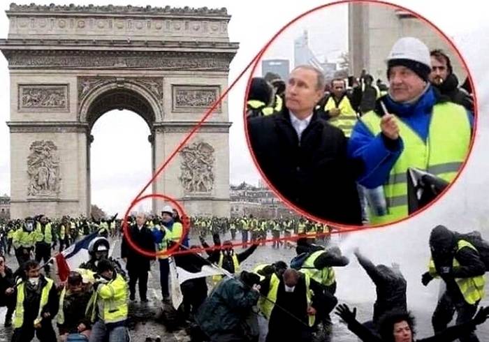 Майдан в Париже: Трамп ставит Франции условия, но все ищут «руку Кремля»