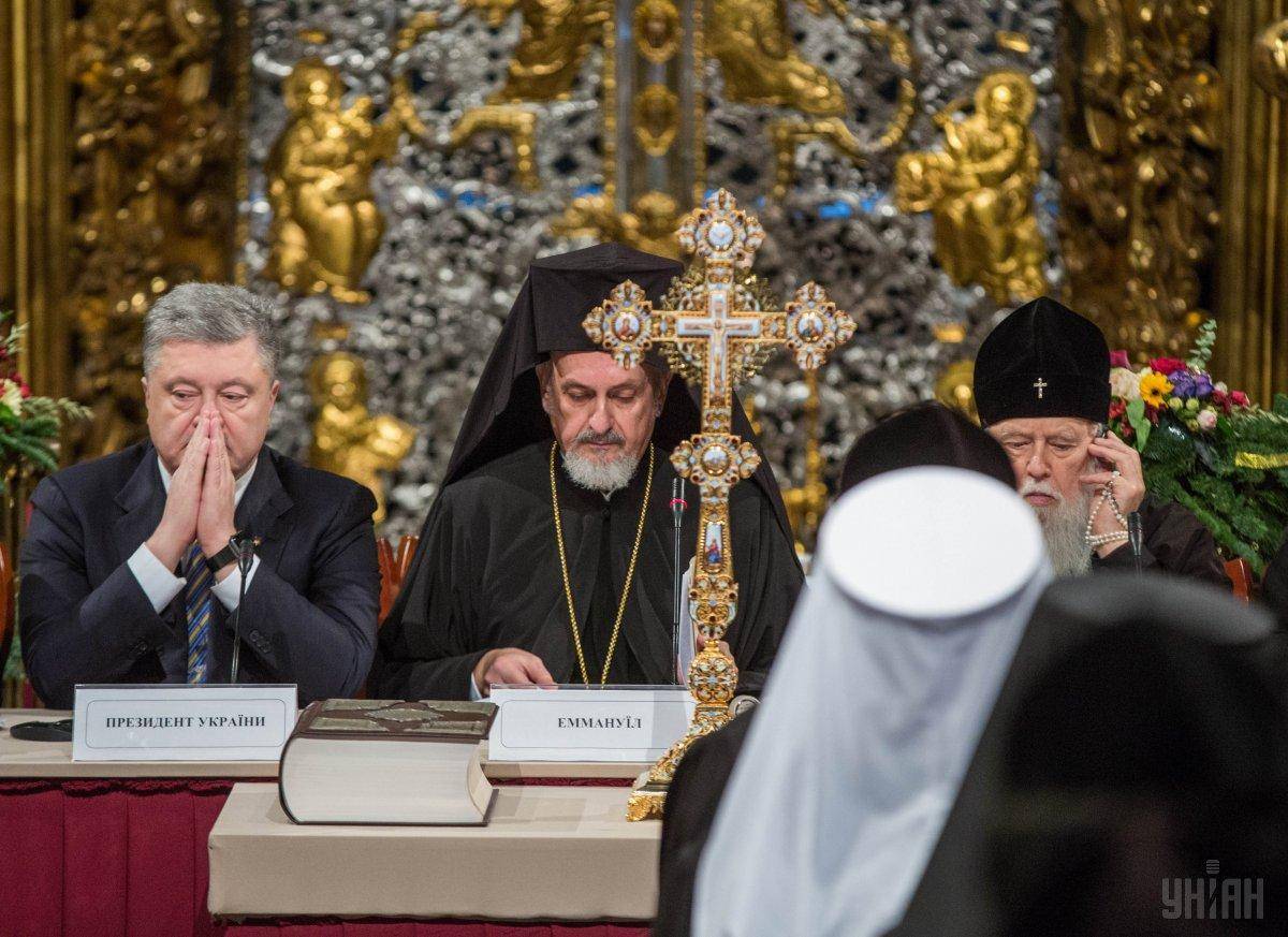 Порошенко: "Это церковь без Путина, без Кирилла..."