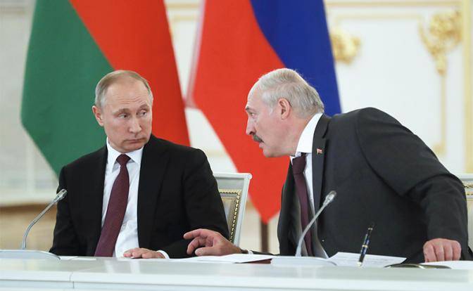 Лукашенко приехал в Москву на большой торг