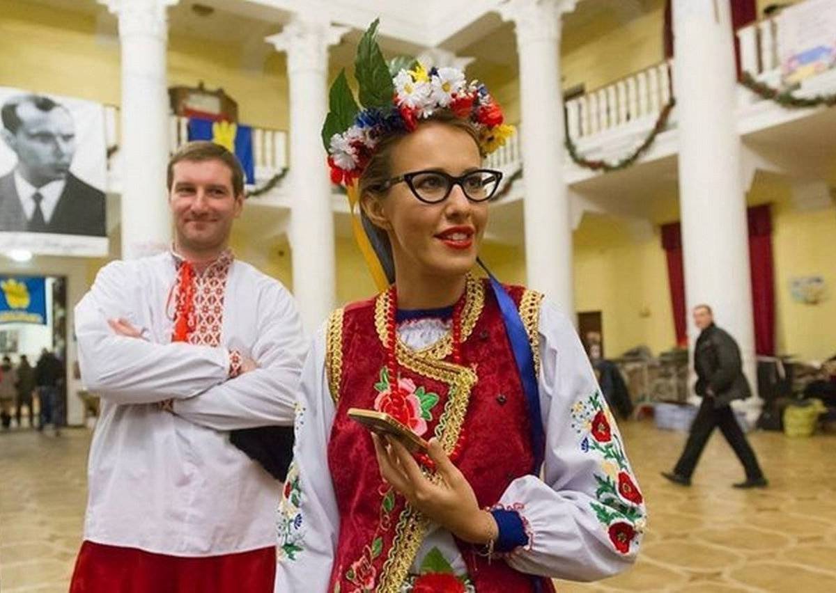 Ксения Собчак приехала на Украину и спровоцировала «языковой скандал»