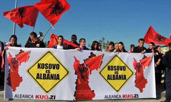 Албания хочет сделать Косово своей территорией