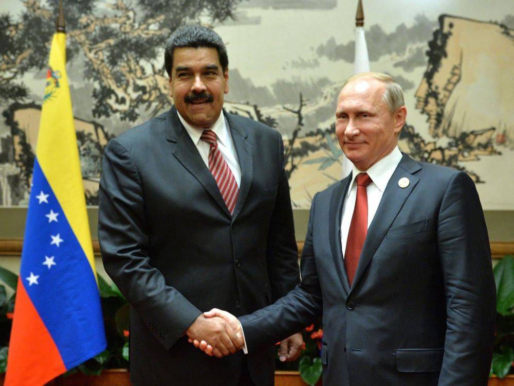 Мадуро поблагодарил Путина за позицию по Венесуэле