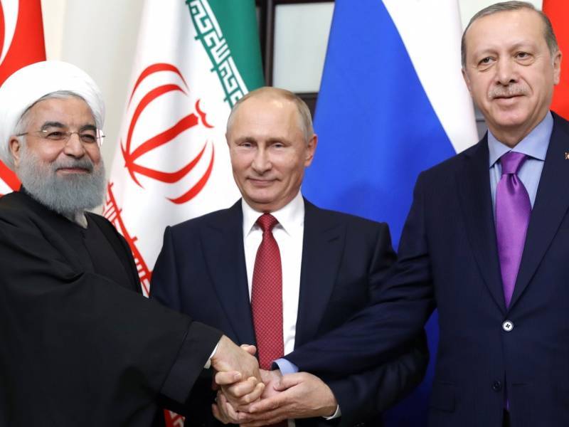 Россия, Иран и Турция согласились с необходимостью ухода США из Сирии