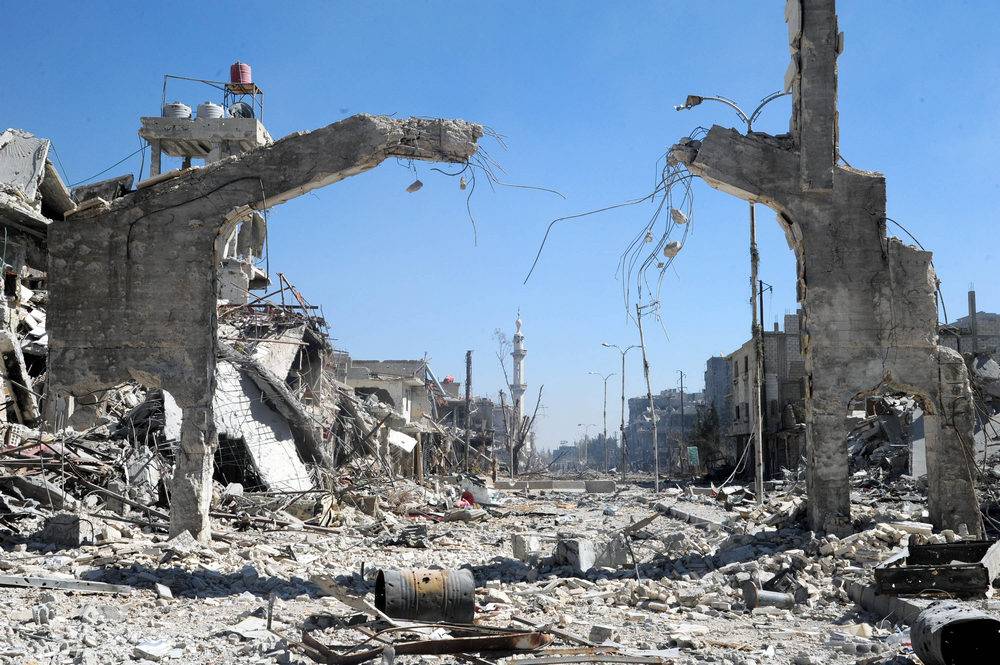 МИД Сирии обвинил международную коалицию в военных преступлениях