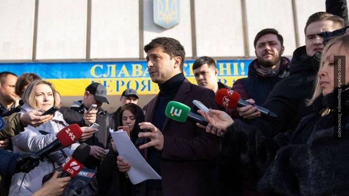 Шоумен Зеленский выступил против притеснения русского языка на Украине