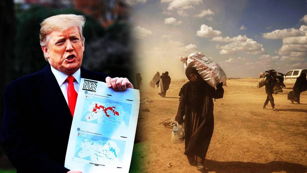 Террористы в надёжных руках: Трамп отрапортовал о «великой победе» в Сирии