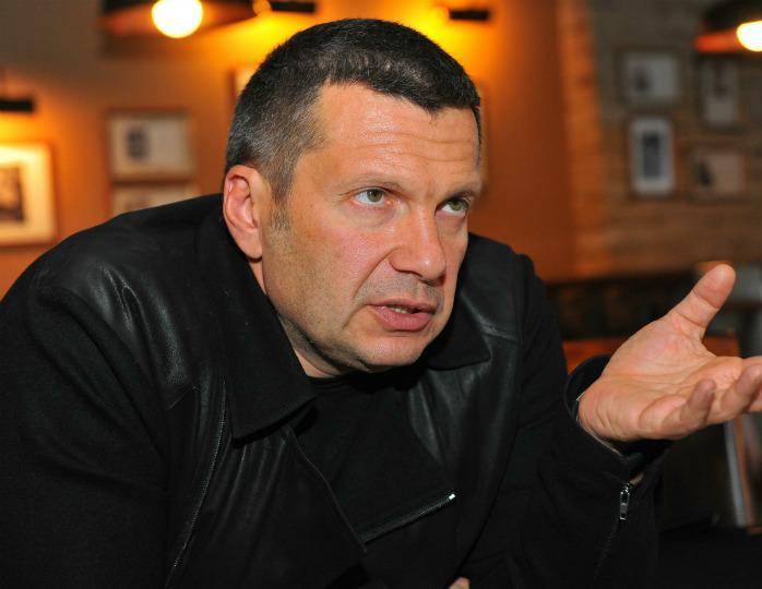 Соловьев ответил политологу Чанкину, назвавшему Украину защитницей ЕС от РФ Соловьев ответил политологу Чанкину, назвавшему Украину защитницей ЕС от РФ