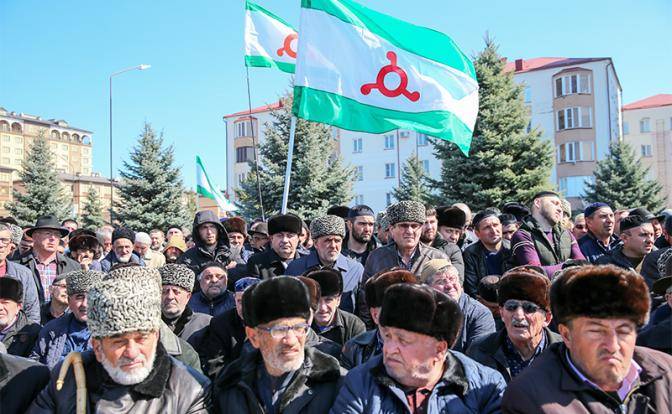 Бунт в Ингушетии: За поддержку митингующих МВД поплатилось генералами