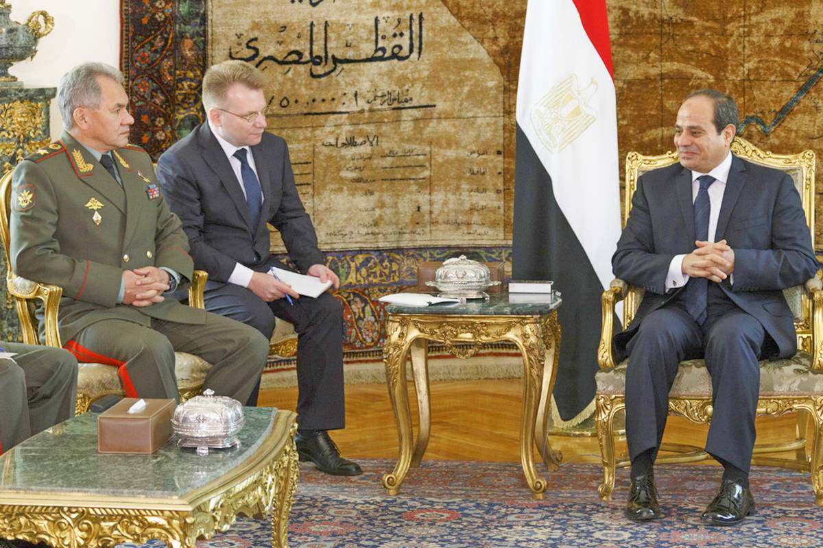 Египет отвергает «арабское НАТО» и выбирает Россию