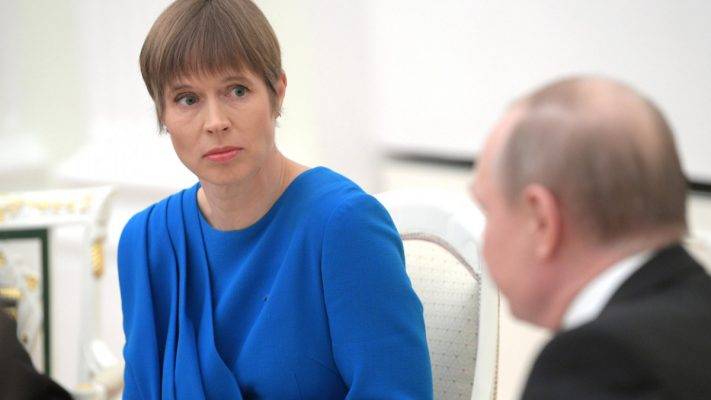 Визит в Россию обернулся для президента Эстонии политической травлей