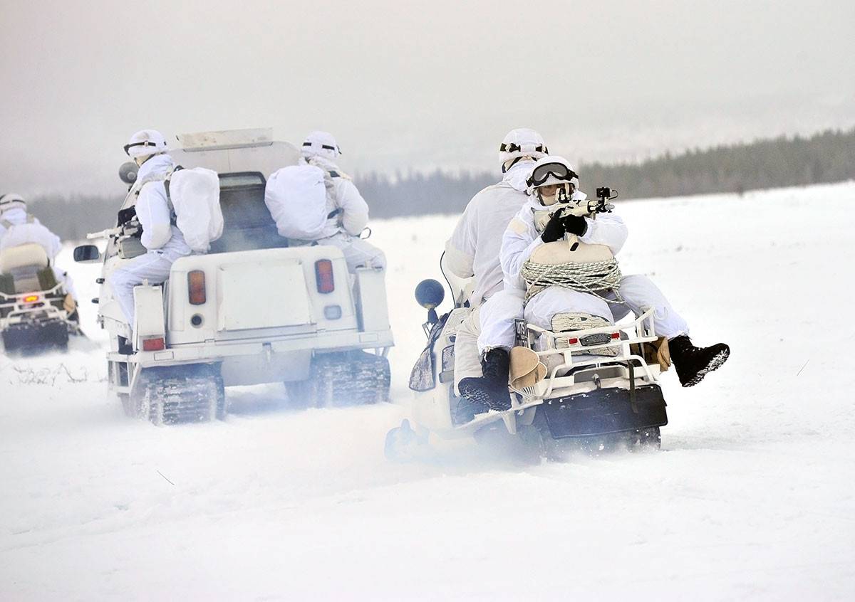 Российский снегоход Арктика