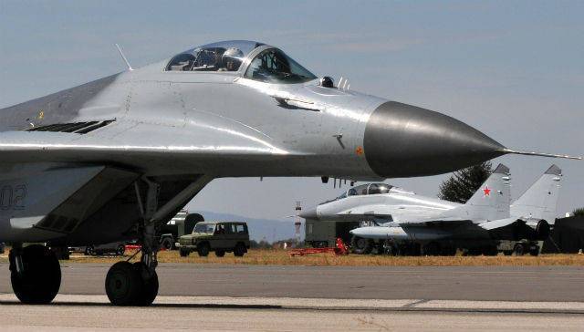 МиГ-29 берет Косово в прицел