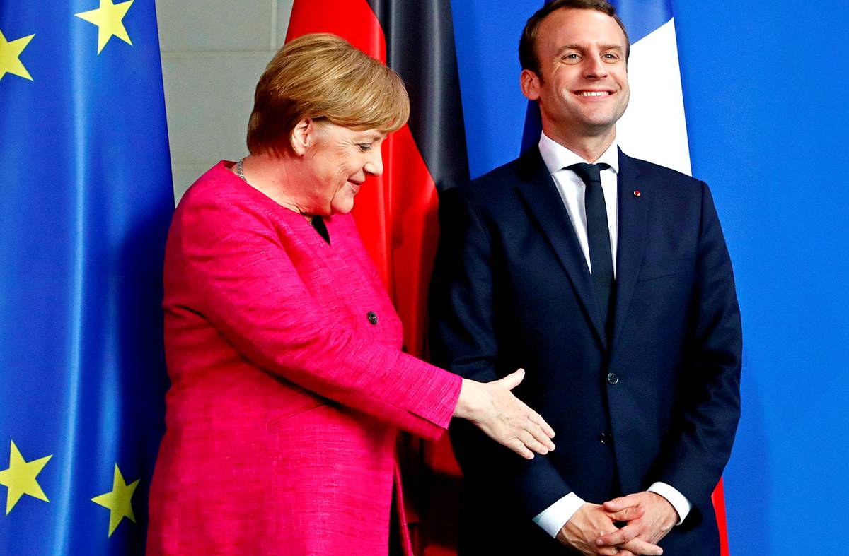 Меркель и Макрон делят Евросоюз