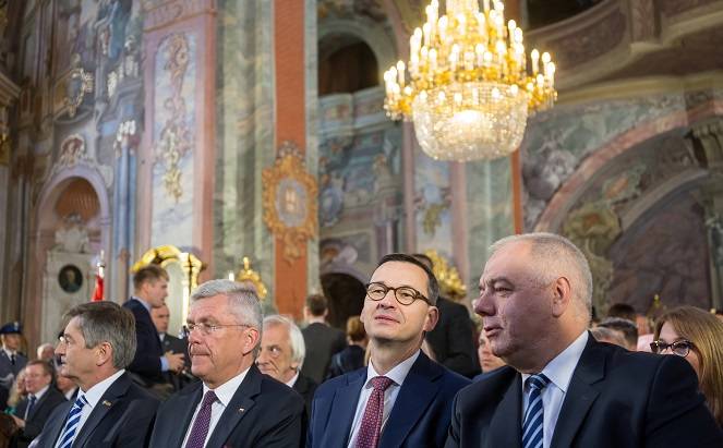 В Люблине торжественно отметили порабощение Литвы, Украины и Белоруссии