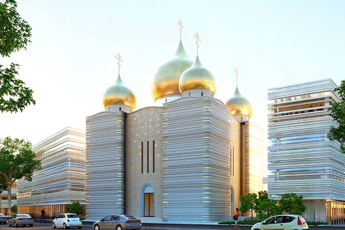 Свято-Троицкий православный собор в Париже.