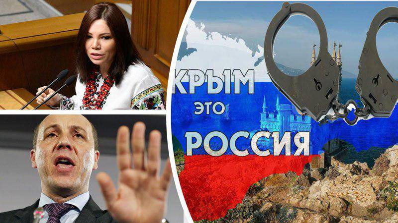 Сажать за непризнание Крыма и Донбасса Украиной: новая истерика Киева