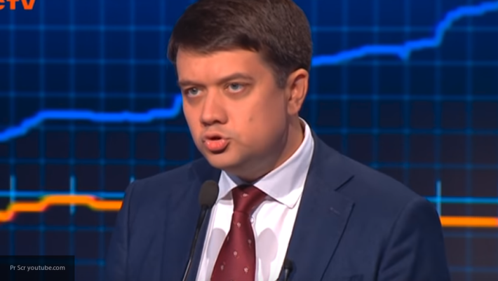Заявление Разумкова о мире на Донбассе есть продолжение политики Порошенко