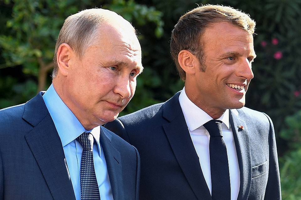 Встреча Путина и Макрона: Франция вступает в игру за интерес России