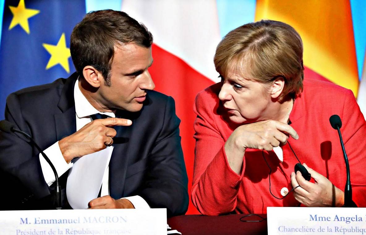 Европа рвет с «англосаксонским миром» устами Макрона и Меркель