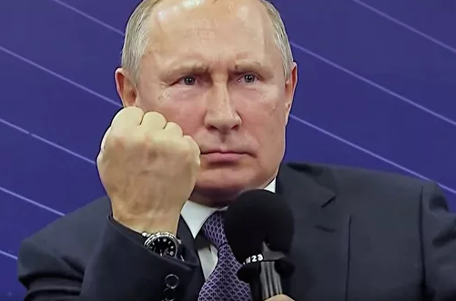 Кремль назвал кулак Путина "чудесной рекомендацией"