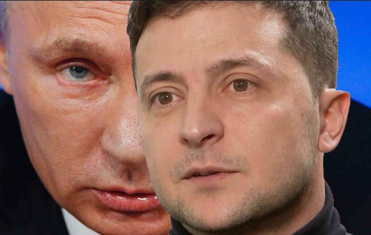 Путин и зеленский фото вместе