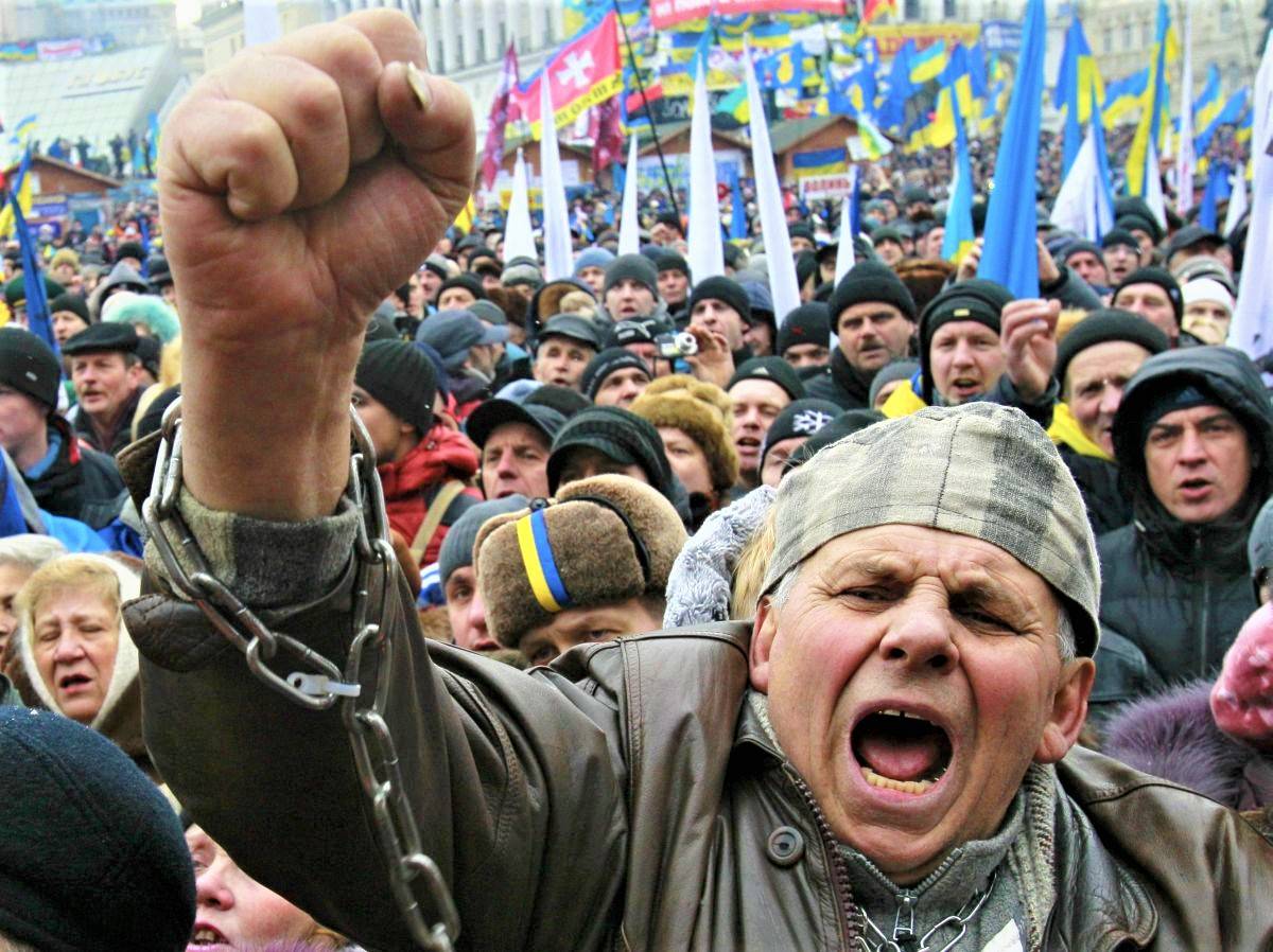 Украинцы на Майдане