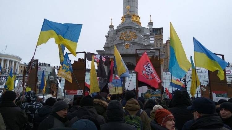 Переворот 2014-го не вразумил украинцев - на майдане снова неспокойно