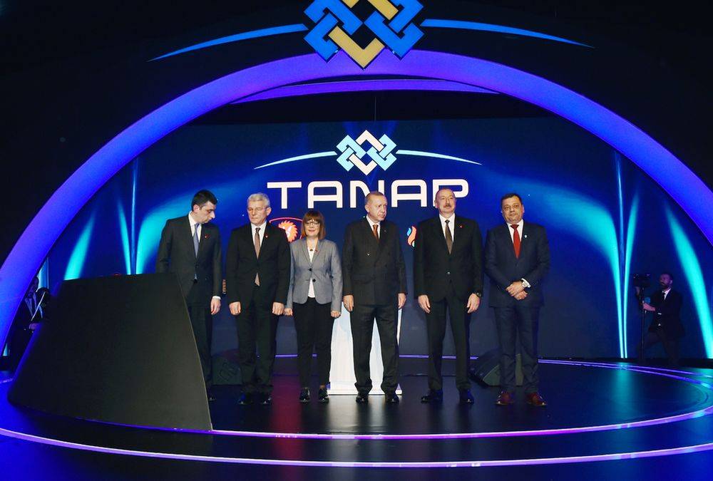 Делегация Греции со скандалом покинула открытие газопровода TANAP в Турции
