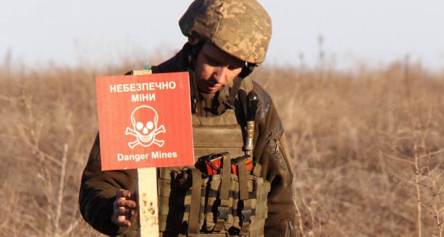 Киев может отгородиться от Донбасса «стеной» из минных заграждений
