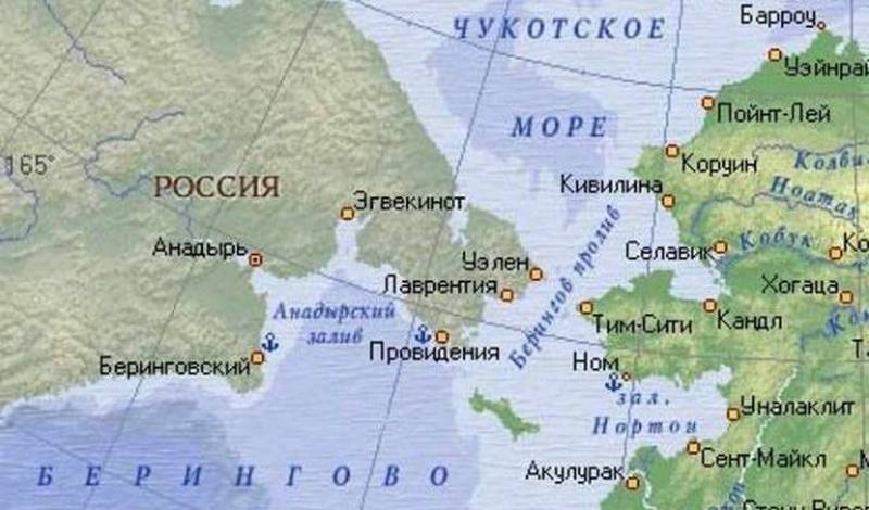 Россия хочет забрать у США часть Берингова моря