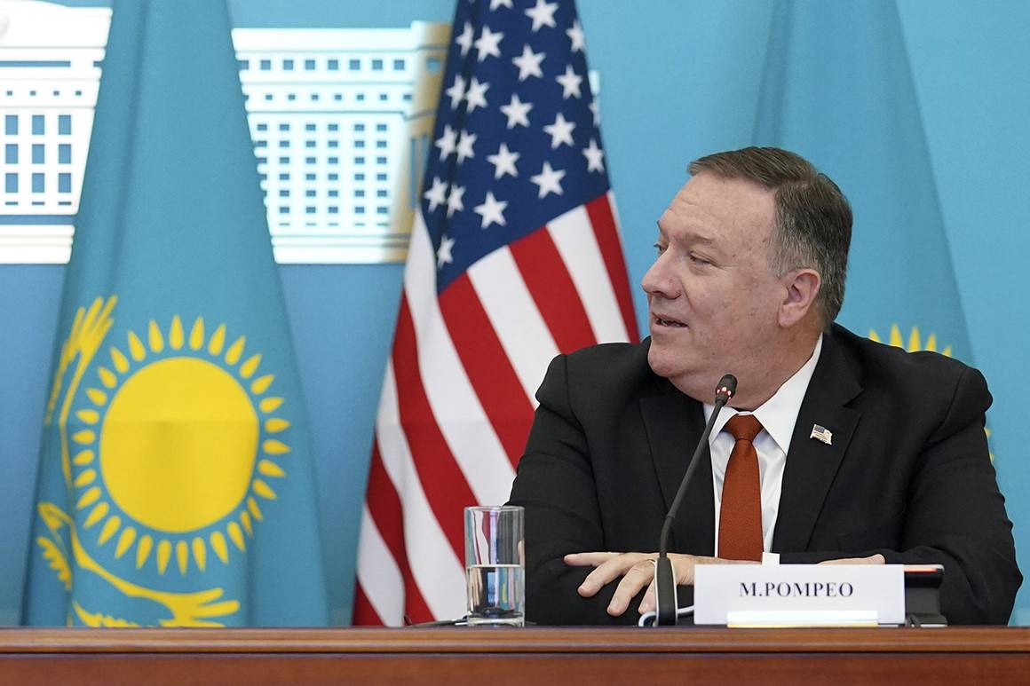 Помпео предложил Казахстану совместно давить на Китай в уйгурском вопросе