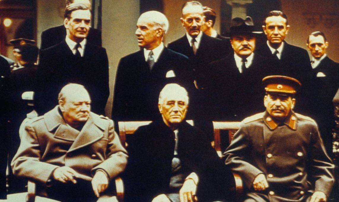 О чём Сталин, Рузвельт и Черчилль договорились в Ялте
