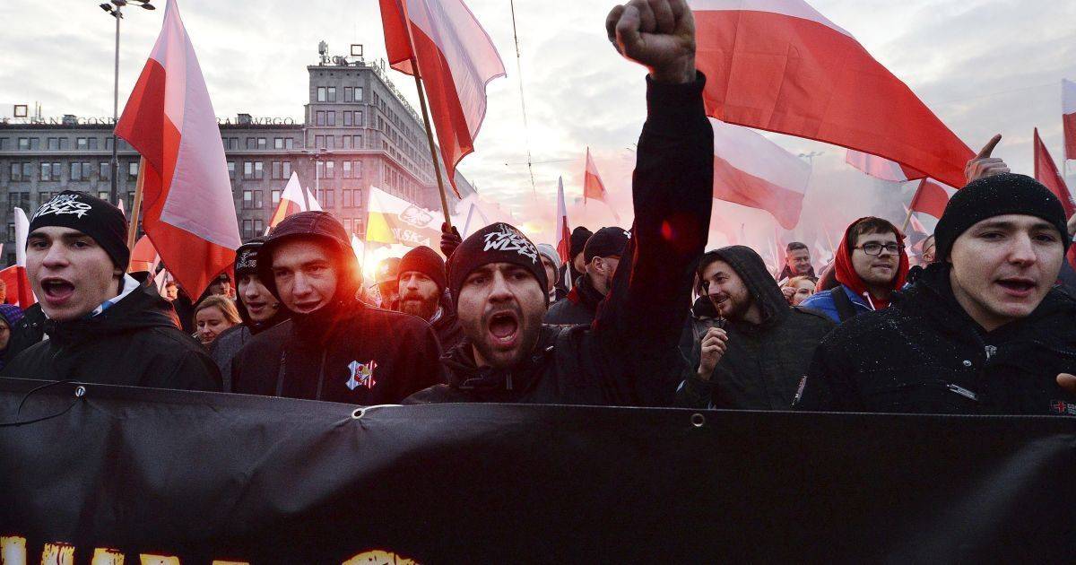 Националистические марши в Польше набирают силу Националистические марши в Польше набирают силу