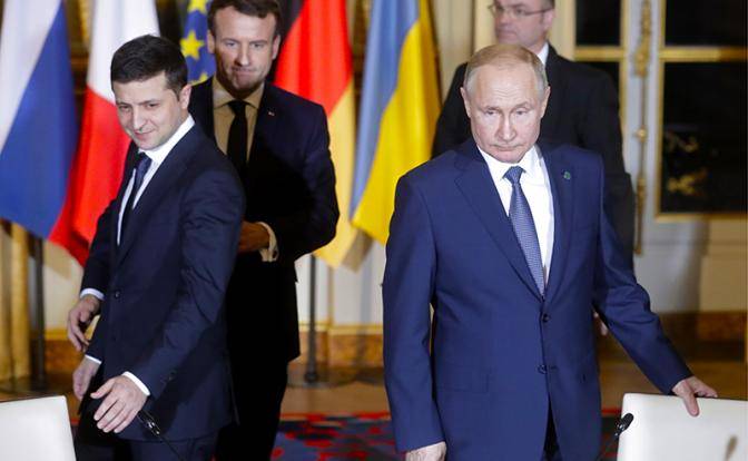 Киев ставит крест на встречах Зеленского и Путина